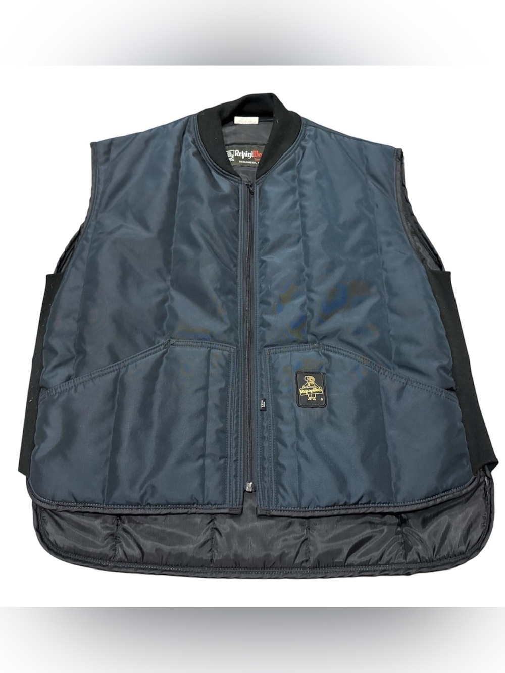 RefrigiWear Quilted Vest Navy Blue Men’s Size XL Outdoor